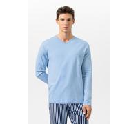 Langarm-T-Shirt Serie Solid Night Far Blue blau XL