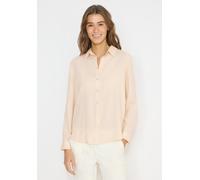 Langarmbluse CECIL, Damen, Gr. 3XL, pearl beige, Stoff, 100% Viskose, unifarben, klassisch normal, V-Ausschnitt, Manschette, Blusen, aus softer Viskose (54929500-XXXL) pearl beige