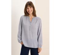 Langarmbluse CECIL, Damen, Gr. L (42), rot (eggplant rot), Stoff, 100% Viskose, gestreift, normal normal, Rundhals, elastischer Bund, Blusen, aus softer Viskose (64868108-L) eggplant rot