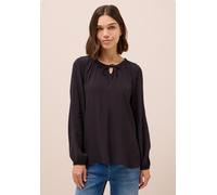 CECIL Damen 3412012 Crepe Bluse, Eggplant red, Medium