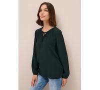 CECIL Damen 3412012 Crepe Bluse, Ink Green, XL