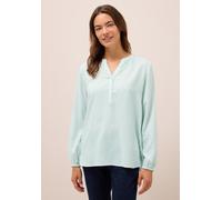 Langarmbluse CECIL, Damen, Gr. XL (44), grün (jewel grün), Stoff, 100% Viskose, gestreift, normal normal, Rundhals, elastischer Bund, Blusen, aus softer Viskose (76053321-XL) jewel grün