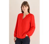 Langarmbluse CECIL, Damen, Gr. XL (44), pumpkin orange, Stoff, 100% Viskose, unifarben, normal normal, Rundhals, elastischer Bund, Blusen, aus softer Viskose (50762711-XL) pumpkin orange