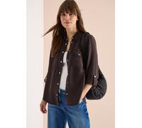 Cecil Damen Bluse mit Hemdkragen und Turn-Up