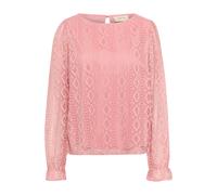 Langarmbluse CREAM "Langarm-Bluse CRValerie", Damen, Gr. 36, rosa (blush), Obermaterial: 100% Polyester PES., Blusen (76554159-36) blush