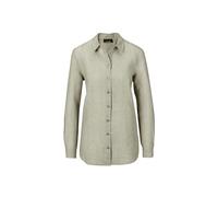 Langarmbluse GOLDNER "Bequeme Damen Businessbluse", Damen, Gr. 48, grün (baummoos), Obermaterial: 100% Leinen LI., normal, Sonstiges, Blusen, Ohne (90807304-48) baummoos