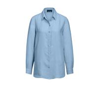 Langarmbluse GOLDNER "Kurzgröße Bequeme Damen Businessbluse", Damen, Gr. 23, grün (baummoos), Obermaterial: 100% Leinen LI., normal, Sonstiges, Blusen, Ohne (13599909-23) baummoos