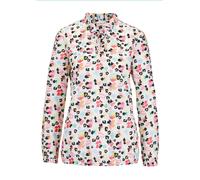Langarmbluse GOLDNER "Kurzgröße Zeitlose Bluse mit einzigartigem Druck", Damen, Gr. 21, bunt (multicolor), Obermaterial: 100% Polyester PES., normal, Sonstiges, Blusen, Ohne (94365618-21) multicolor