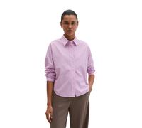 Langarmbluse MARC O'POLO "aus Baumwoll-Chambray", Damen, Gr. 36, medium pink, Obermaterial: 100% Baumwolle, gestreift, regular fit normal, Manschette, Blusen (62783523-36) medium pink