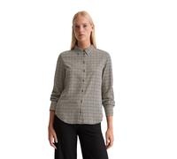 Langarmbluse MARC O'POLO "aus fließender Viskose", Damen, Gr. 32, sanftes weiß, Obermaterial: 100% Viskose, bedruckt, regular fit normal, Manschette, Blusen (90174207-32) sanftes weiß