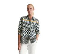 Langarmbluse MARC O'POLO "aus leichter Qualität", Damen, Gr. 36, mf54, Obermaterial: 100% Leinen, bedruckt, normal, Blusen (97882032-36) mf54