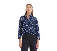 Langarmbluse MARC O'POLO "aus Papertouch-Popeline", Damen, Gr. 36, me24, Obermaterial: 100% Baumwolle, bedruckt, normal, normaler Saum, Blusen (88789663-36) me24