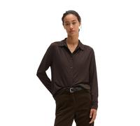Langarmbluse MARC O'POLO "aus TENCEL™ Modal", Damen, Gr. XXL, braun (burnt coffee), Obermaterial: 94% Viskose, 6% Elasthan, unifarben, relaxed fit normal, Blusen (68160345-XXL) burnt coffee