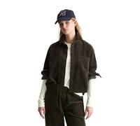Langarmbluse MARC O'POLO DENIM "mit lässiger Bubble-Struktur", Damen, Gr. XXL, schwarz espresso, Obermaterial: 100% Baumwolle, unifarben, loose fit normal, Manschette, Blusen (75217264-XXL) schwarz es