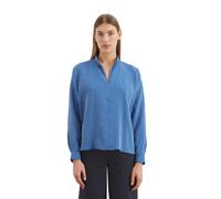Langarmbluse MARC O'POLO "mit LENZING™ ECOVERO™", Damen, Gr. 42, bunt (md63), Obermaterial: 85% Viskose, 15% Polyamid, gestreift, relaxed fit normal, Manschette, Blusen (63063433-42) md63