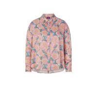 Langarmbluse RICHROYAL, Damen, Gr. 38, soft papaya, Web, Obermaterial: 100% Viskose, geblümt, regular fit taillenbedeckt, Rundhals, eingesetzt angesetztes Bündchen, Blusen, im Liberty-Blumenprint (453