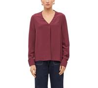 Leichte Chiffonbluse mit V-Ausschnitt 36 rot 2184830.4916.36