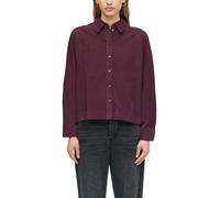s.Oliver RED LABEL Langarmbluse aus Feincord mit Fledermausärmeln Rot Größe 38