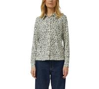 s.Oliver Elastische Jerseybluse Regular Fit Größe 46 Schwarz/Mehrfarbig