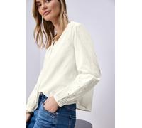 Street One Bluse mit V-Neck und Stickerei