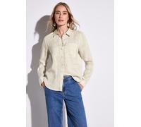 STREET ONE Leinen-Hemdbluse