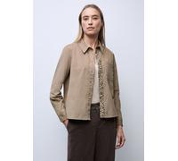 Street One Damen Cordbluse mit Tapedetails Beige Größe 44