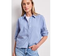 Street One Langarm Bluse aus Seersuckerqualität original Blue 46