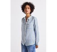 Street One Damen A345402 Bluse, Serenity Blue, 46