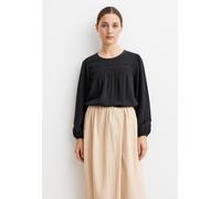 VERO MODA Vmdebbie Ls Pleat Top WVN Ga Noos