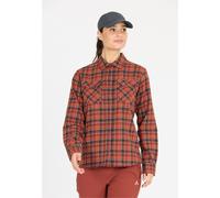 Langarmbluse WHISTLER "Bargo", Damen, Gr. 50, bunt (rot, schwarz), 60% Baumwolle, 40% Polyester, kariert, normal, ohne Ausschnitt, Blusen, in atmungsaktiver Qualität (38519535-50) rot, schwarz