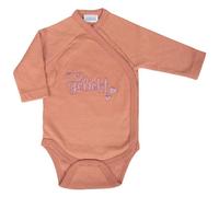 Langarmbody "geliebt" - altrosa