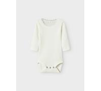 NAME IT Damen Nbfkab Ls Body Noos, Cloud Dancer, Numeric_80
