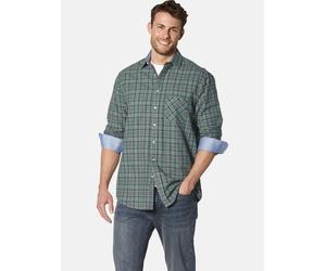 Langarmhemd BABISTA "Flanellhemd FLOREVERTI", Herren, Gr. XXL, weit, grün (grün kariert), Obermaterial: 100% Baumwolle CO., Hemden (66500601-XXL) grün kariert