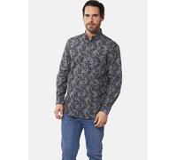 BABISTA Regular Fit Hemd dunkelblau, Paisley