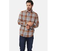 BABISTA Regular Fit Hemd dunkelorange, Kariert
