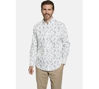 Langarmhemd BABISTA "Hemd MARINORO", Herren, Gr. XL, weiß (weiß gemustert), Obermaterial: 100% Baumwolle CO., Hemden (13744250-XL) weiß gemustert