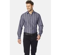 Langarmhemd BABISTA "Hemd VERTILOTZI", Herren, Gr. L, weit, lila (lila gestreift), Obermaterial: 100% Baumwolle CO., Hemden (10164314-L) lila gestreift