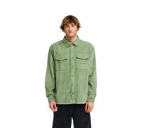 Langarmhemd BILLABONG "Bong Days", Herren, Gr. L, hedge grün, Obermaterial: 100% Baumwolle., Hemden (26623442-L) hedge grün