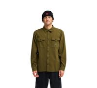 Langarmhemd BILLABONG "Since 73 Del Mar Flannel", Herren, Gr. M, grün (winter moss), Obermaterial: 100% Baumwolle., Hemden (14735424-M) winter moss
