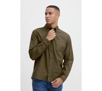 Langarmhemd BLEND "BHBugley", Herren, Gr. 3XL, US-Größen, forest night, Web, 100% Baumwolle, unifarben, regular fit normal, ohne Ausschnitt, eingesetzt, Hemden, Stilvolles Hemd mit langen Ärmeln (9279