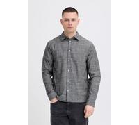 Langarmhemd BLEND "BHDaris", Herren, Gr. M, US-Größen, salute, Web, 100% Baumwolle, meliert, Basic, Basic normal, ohne Ausschnitt, mit Knopf, Hemden, Meliertes Langarmhemd mit 2-Knopf-Manschette (7357