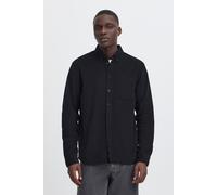 Langarmhemd BLEND "BHDemir", Herren, Gr. L, US-Größen, schwarz, Cord, 100% Baumwolle, Strukturmuster, Basic, Basic normal, ohne Ausschnitt, mit Knopf, Hemden, Stilvolles Cordhemd mit Brusttasche (9401