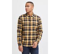 Langarmhemd BLEND "BHShirt", Herren, Gr. M, US-Größen, schwarz, Web, 100% Baumwolle, kariert, slim fit, 2-Knopf-Manschette, Hemden, Stilvolles Langarmhemd (47545534-M) schwarz