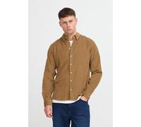 Langarmhemd BLEND "BHShirt", Herren, Gr. XL, US-Größen, otter, Web, 100% Baumwolle, unifarben, regular fit, ohne Ausschnitt, eingefasste Kante, Hemden, Lässiges Langarmhemd (95574900-XL) otter