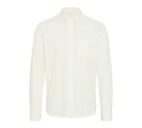 Langarmhemd BLEND "BHALO JERSEY SHIRT - NOOS", Herren, Gr. M, N-Gr, weiß (snow weiß), Web, Obermaterial: 96% Baumwolle, 4% Elasthan, modisch, Langarm, Hemden (41841121-M) snow weiß