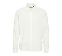 Langarmhemd BLEND "Langarmhemd BHBoxwell", Herren, Gr. XXL, N-Gr, weiß (snow weiß), Obermaterial: 97% Baumwolle CO. 3% Elasthan EL., Hemden (87827731-XXL) snow weiß