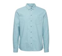 Langarmhemd BLEND "BHBugley", Herren, Gr. XXL, US-Größen, dusty blau, Web, 100% Baumwolle, unifarben, regular fit normal, ohne Ausschnitt, eingesetzt, Hemden, Stilvolles Hemd mit langen Ärmeln (821130