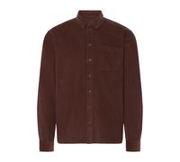 Langarmhemd BLEND "BHDemir", Herren, Gr. XXL, US-Größen, chicory coffee, Cord, 100% Baumwolle, Strukturmuster, Basic, Basic normal, ohne Ausschnitt, mit Knopf, Hemden, Stilvolles Cordhemd mit Brusttas