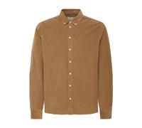 Langarmhemd BLEND "BHShirt", Herren, Gr. 3XL, US-Größen, otter, Web, 100% Baumwolle, unifarben, regular fit, ohne Ausschnitt, eingefasste Kante, Hemden, Lässiges Langarmhemd (95574900-XXXL) otter