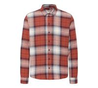 Langarmhemd BLEND "Langarmhemd BHShirt", Herren, Gr. L, N-Gr, rot (firot brick), Obermaterial: 100% Baumwolle CO., Hemden (13324320-L) firot brick